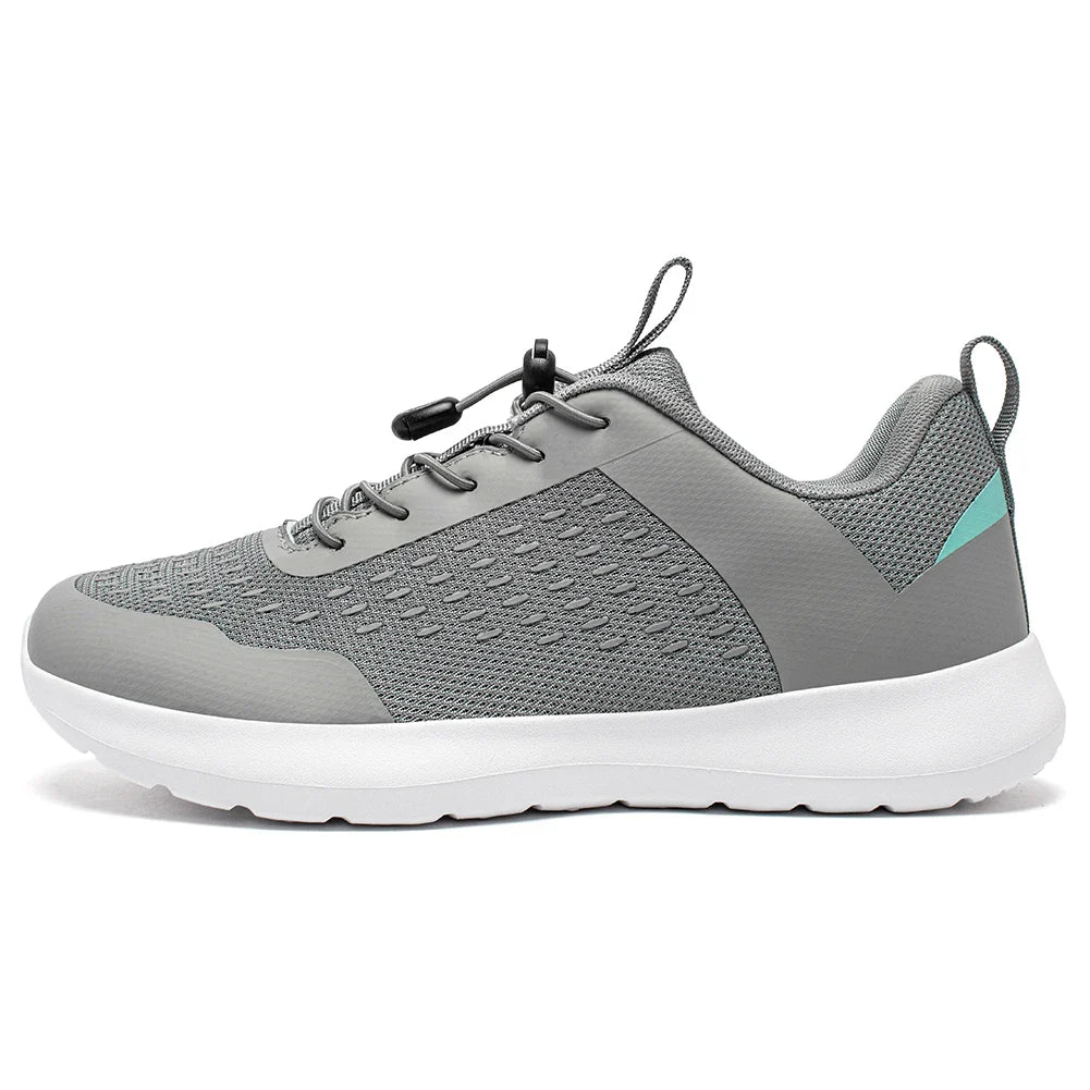 HOBIBEAR Wide Toe Running Shoes — Men & Women Non-Slip Elastic Band Sneakers, Comfortable Walking Footwear