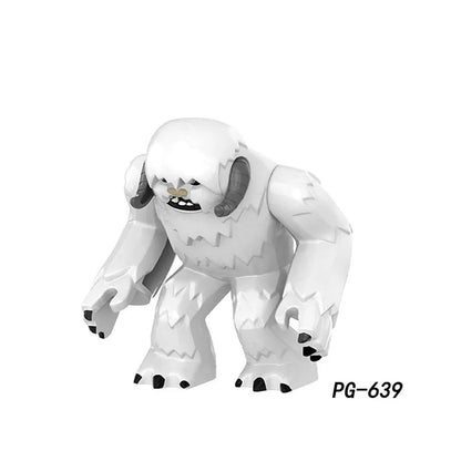 Anime Snow Monster Franky Eagle Eye Building Blocks – DY640 DY641 WM2786 Assemble Toy for Kids