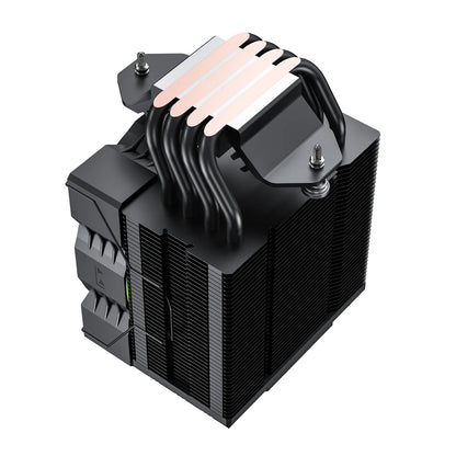 UPSIREN Walrus Assassin 90 CPU Air Cooler – Digital Display 4 Heat Pipe 92mm High Performance Radiator for Intel LGA1700/1200 & AMD AM4/AM5 Cooling System