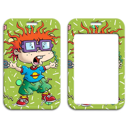 Animated Comedy Lanyard — Key Neck Strap for ID Card, Cell Phone, Badge Holder, Keychain Accessories & Gifts