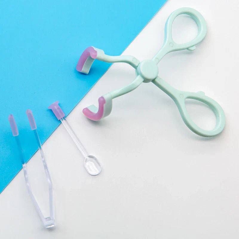Contact Lens Insertion & Removal Tool Kit Eye-Opening Aid Eyelid Stretcher for Hassle-Free Color Contact Lens Application