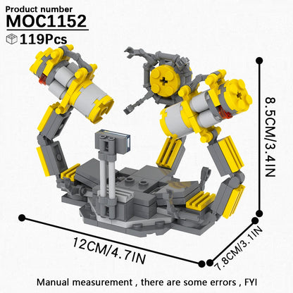 MOOXI Movie Series MOC BrickHeadz Building Blocks Set – DIY Educational Toy for Kids
