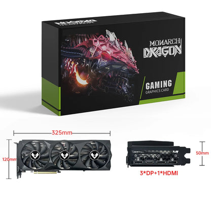 MOUGOL NVIDIA GeForce RTX 2060 Super 8GB GDDR6 Graphics Card – 12nm PCIe 3.0×16, 256Bit Gaming Video Card for Desktop GPU