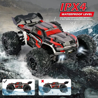 4WD Remote Control Car – Off-Road 4x4 RC High-Speed Buggy Truck, Brushless 50/80KM/H Drift Racing Toy for Kids & Adults