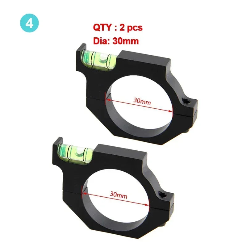 Discovery Rifle Scope Bubble Level – Spirit Level for 25.4mm, 30mm, 34mm Airgun & Airsoft Tube Mounts