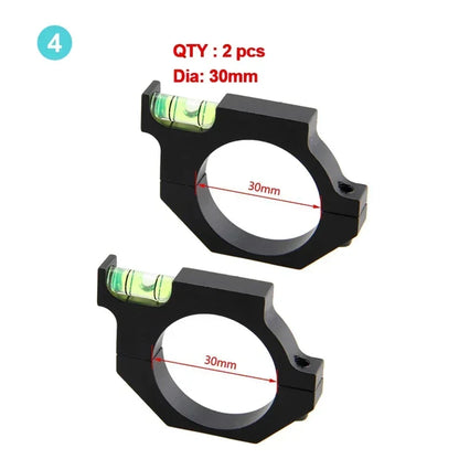 Discovery Rifle Scope Bubble Level – Spirit Level for 25.4mm, 30mm, 34mm Airgun & Airsoft Tube Mounts
