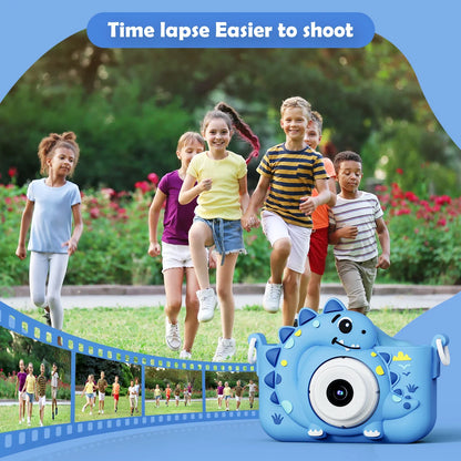 Mini Kids Digital Camera – Cute 1080p HD Camera with 32GB Card for Children & Educational Play