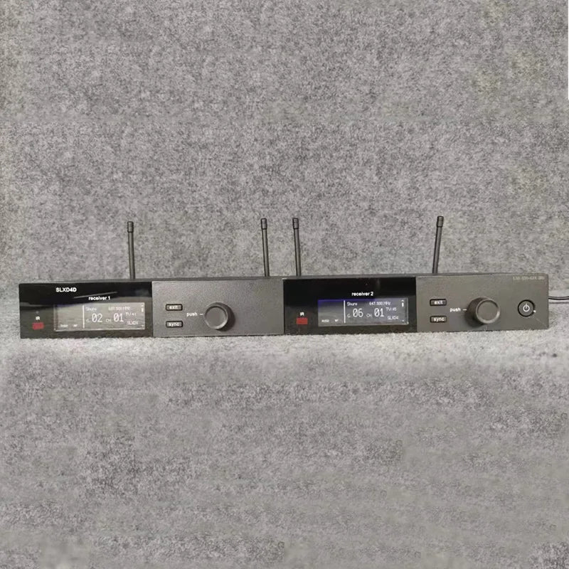 SLXD Wireless Microphone System – 500/600/800MHz 4-Pin Headset with KSM8/Beta58, Professional Audio for Stage & Karaoke