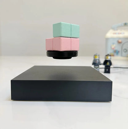 Magnetic Levitation Advertising Display – Creative Handheld Ornament with Wukong Black Myth Doll & Glasses