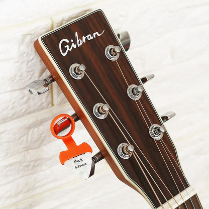 Guitar Picks Holder Finger Cover - Non-Slip Storage Cover for Folk Acoustic and Electric Guitars - Auxiliary Strumming Artifact