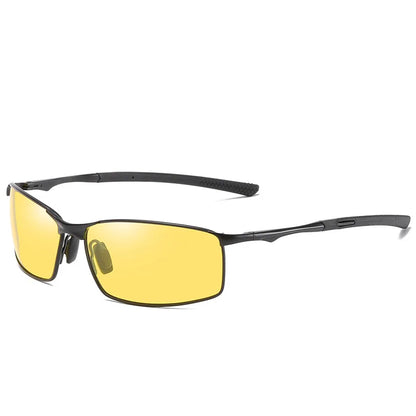 Polarized Driving Sunglasses – Night Vision Cycling Glasses for Men, UV Protection Road & Fishing Shades