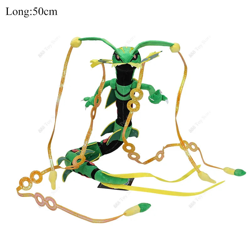 Hot Sale Pokémon Plush Toys – Mega Rayquaza, Gyarados, Dragonair, Mimikyu, Lucario, Horsea, Charizard Soft Stuffed Peluche for Kids Xmas Gift