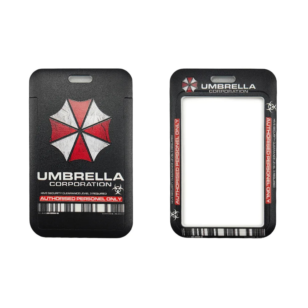 Game Logo PVC Card Holder – Student Neck Lanyard Bag for ID, Key, and Campus Cards