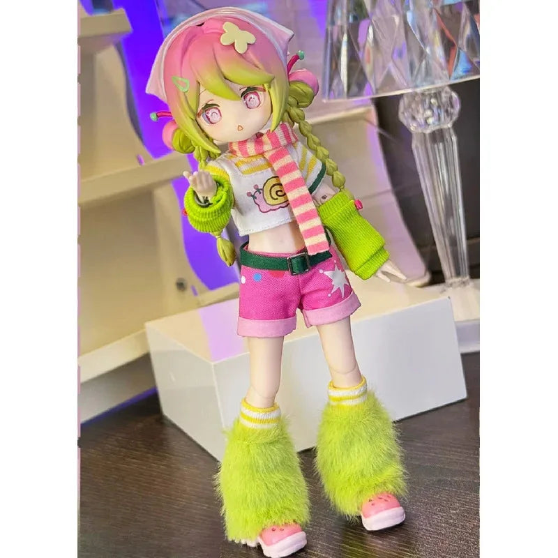 Authentic Freedom Advocates 1/12 BJD Blind Box Doll – Kawaii Anime Action Figure, Mystery Box Collectible Toy