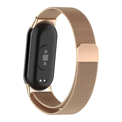 Magnetic Stainless Steel Strap for Xiaomi Mi Band 8 9 – Loop Bracelet Belt Accessory