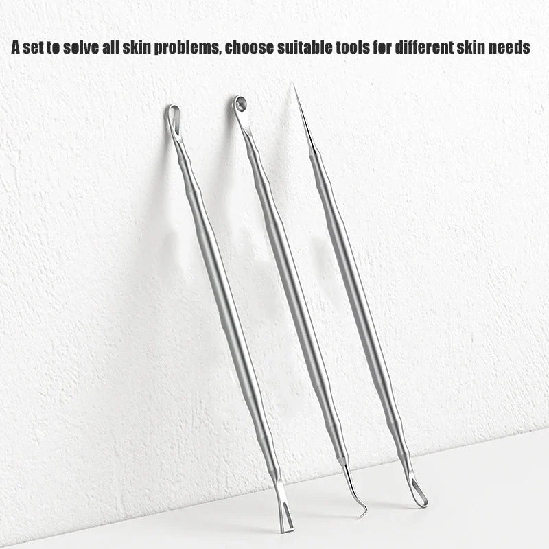 German Ultra-Fine Cell Pimples Blackhead Whitehead Clip - Beauty Salon Acne Removal Tool - Special Needle for Fat Particles