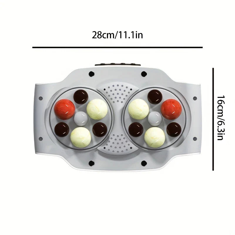 Multi-Functional Bian Shi Belly Rubbing Instrument — Abdominal Massager for Warming, Stomach Relief & Wellness
