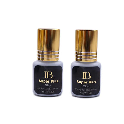 IB Glue Set for Eyelash Extensions — Lash Primer and Remover with Fast-Drying, Long-Lasting Adhesive for False Lashes
