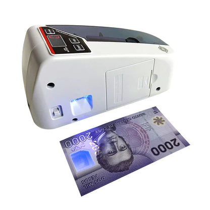V30 LED Display Mini Bill Counter – Portable Battery/Plug Money Machine for Cash & Banknote Currency Counting