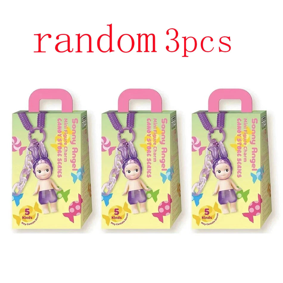Sonny Angel Candy House Series Blind Box – Cute Doll Keychain Pendant Handmade Collectible Birthday Gift