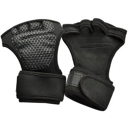 Training Sport Gloves – Half Finger Weightlifting Gloves for Men & Women, Non-Slip Hand, Wrist & Palm Protector for Gym & Bodybuilding
