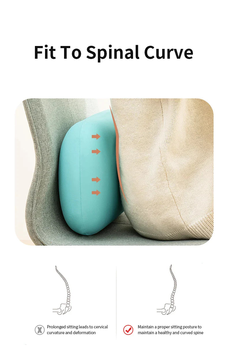 Multifunction Memory Foam Neck Pillow — Soft Slow-Rebound Travel Pillow for Sleeping, Cervical Support & Massage