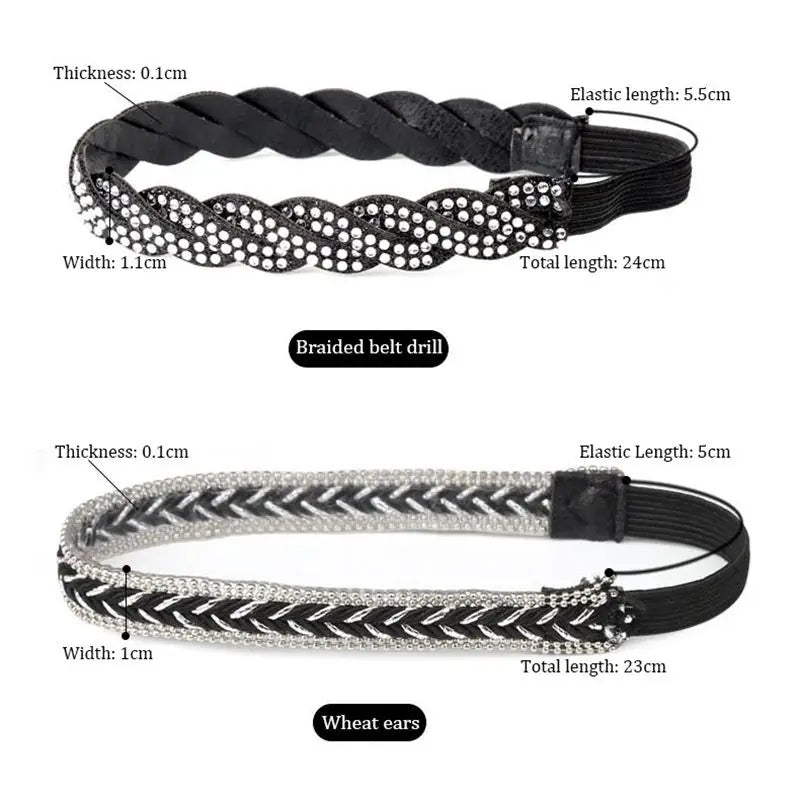 Women's Adjustable Ankle Shoe Belt - Holding Bundle Shoelaces Tie Straps Band - Elastic Rhinestone Shoelaces for High Heels