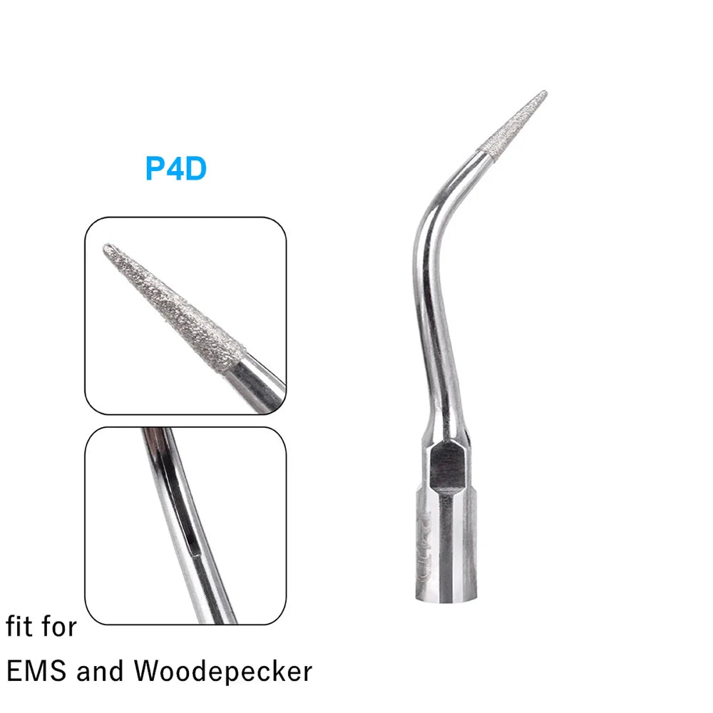 AZDENT Dental Ultrasonic Scaler Tips – Scaling, Periodontics, Endo, Perio Tips for EMS, Woodpecker, DTE, NSK, SATELEC Scalers