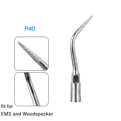 AZDENT Dental Ultrasonic Scaler Tips – Scaling, Periodontics, Endo, Perio Tips for EMS, Woodpecker, DTE, NSK, SATELEC Scalers