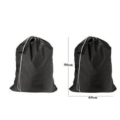 Large 60x90cm Laundry Mesh Bag — Solid Color Drawstring Clothes Washing Bag, Anti-Snag & Deformation