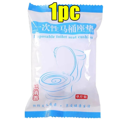Disposable Waterproof Toilet Seat Covers – Non-Woven Fabric Seat Protectors for Travel, Hotels, Hospitals & Public Restrooms