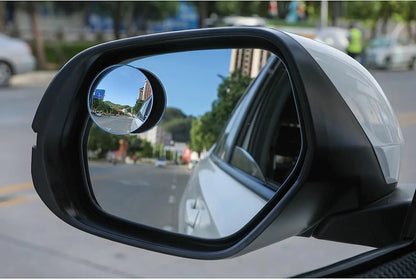 2pcs 360° Adjustable Car Blind Spot Mirrors – HD Convex Rear View Mirror for SUV & Parking