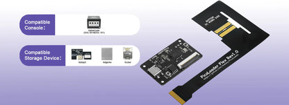 RetroScaler CUBEODE V1.2 Optical Drive Emulator – GameCube GC Loader Swiss SD2SP2 Replacement for All NGC Versions