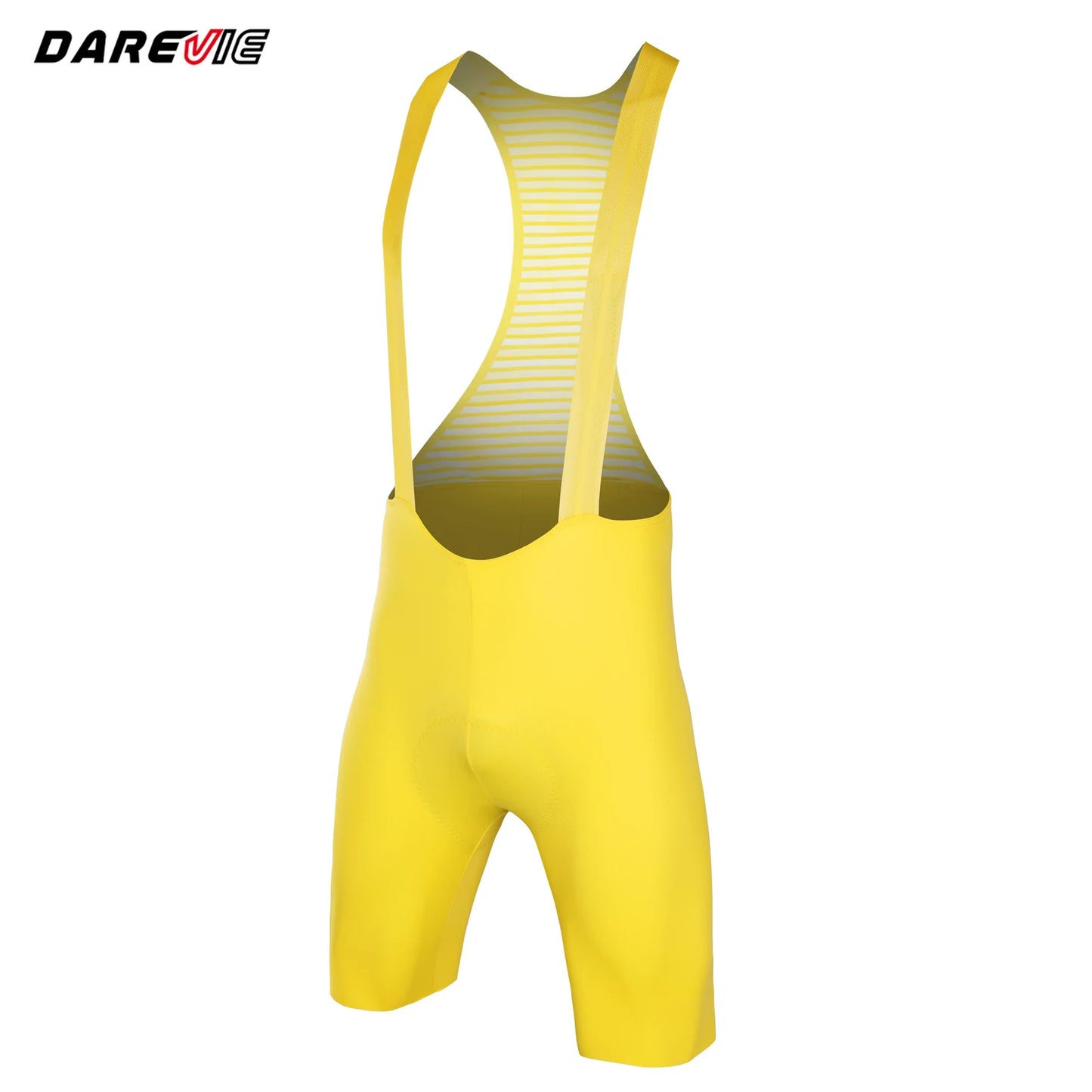 DAREVIE Men’s Seamless Cycling Bib Shorts 2.0 PRO – 4-Way Stretch, 6H 500KM Ride Comfort, Professional Cycling Bretelle Shorts