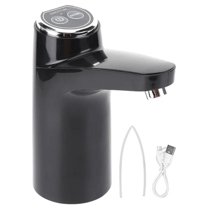 11L Camping Water Container - Portable Water Tank with Faucet & USB Rechargeable Electric Pump