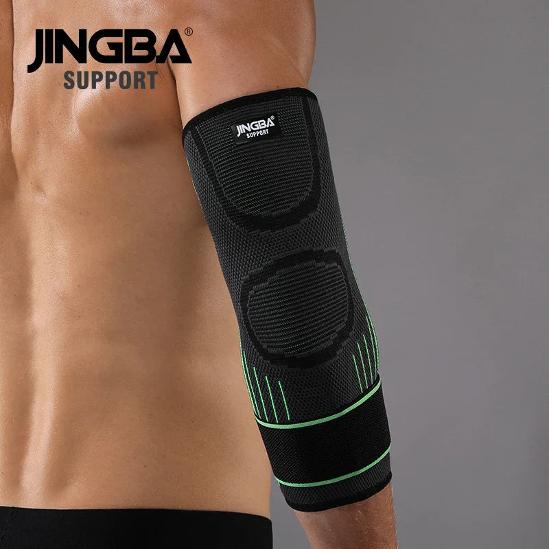 Gym Elastic Elbow Brace — Golfer’s Elbow Compression Sleeve Strap