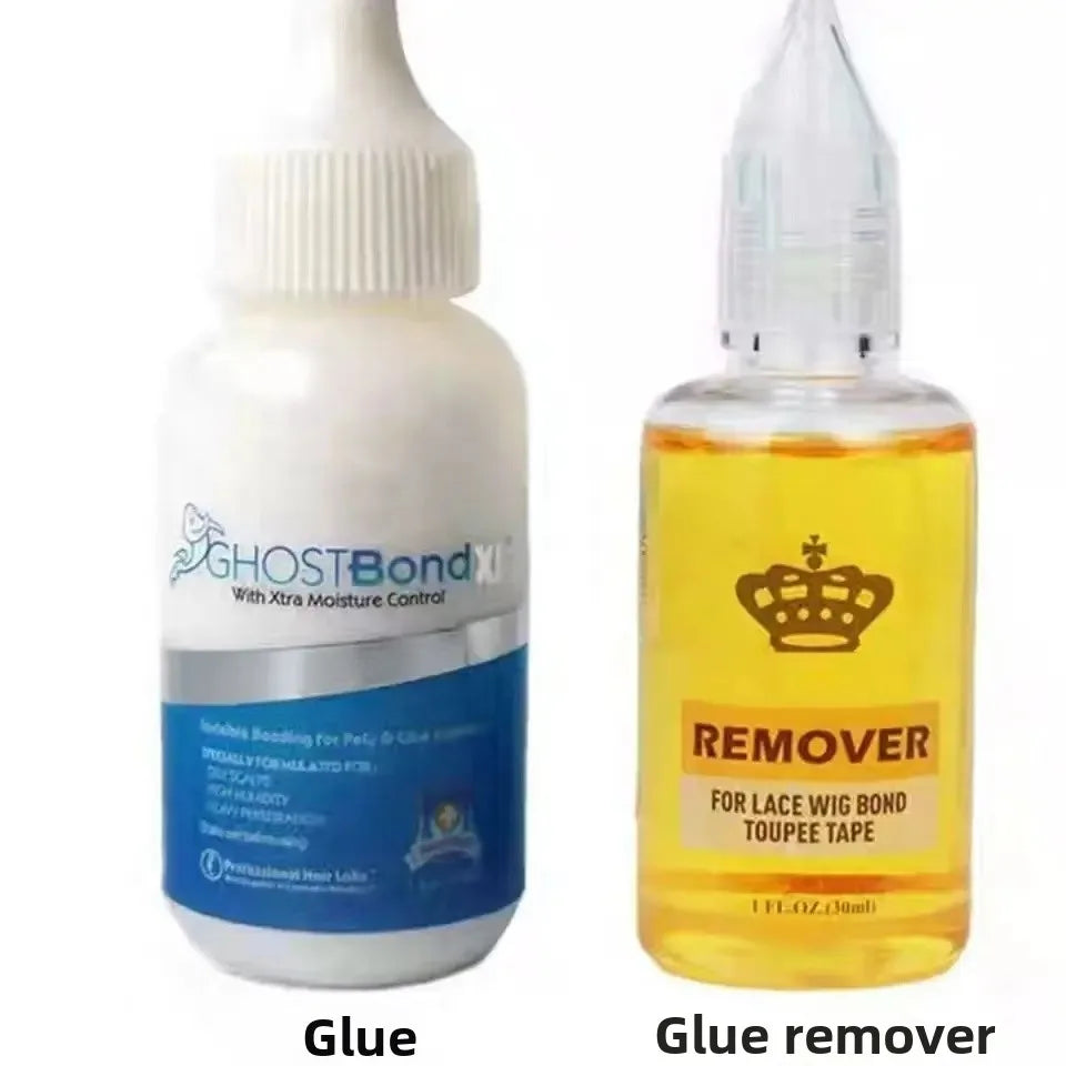 GHOSTBOND 1.3oz Hair Replacement Adhesive — Invisible Wig Glue, Water & Oil Resistant, Non-Toxic Bonding Solution