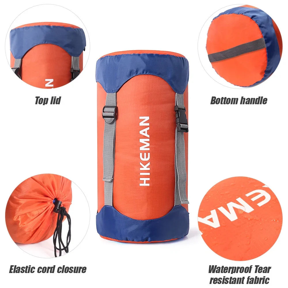 Ultra-Light Sleeping Bag Compression Storage Bag – Waterproof & Portable for Outdoor Camping
