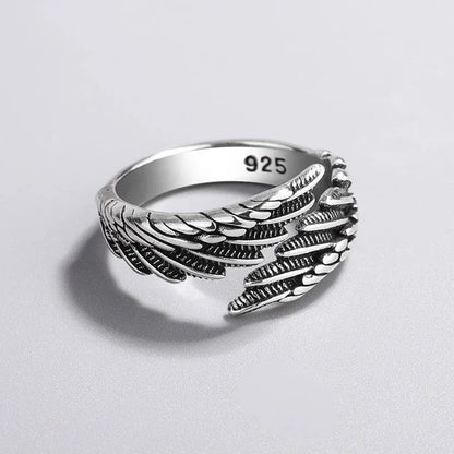 925 Sterling Silver Geometric Ring — BF CLUB Fashion Handmade Ring for Women, Party & Christmas Gift
