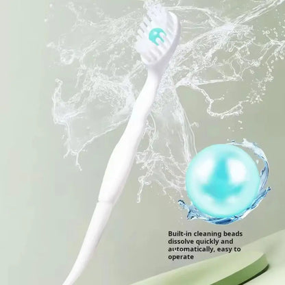 20pcs Mini Travel Toothbrush Set - Disposable Toothbrush With Toothpaste Beads Portable Adult Oral Cleaning Kit