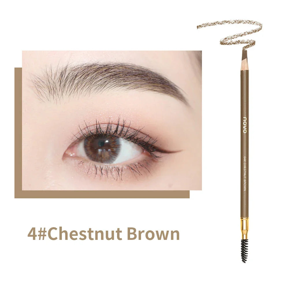 Permanent Waterproof Eyebrow Pencil – Professional Microblading Tattoo Makeup Pen for Eyebrow Enhancing