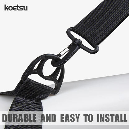 KOETSU Adjustable SUP Paddle Board Shoulder Strap — Comfortable Surfboard Carrying Belt