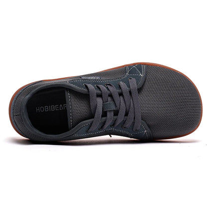 HOBIBEAR Men’s Wide Barefoot Shoes – Unisex Non-Slip Trail Running & Minimalist Walking Sneakers