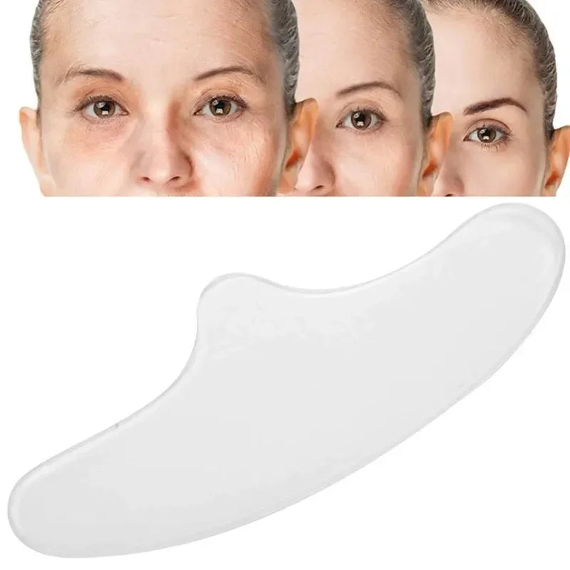 Reusable Silicone Anti-Wrinkle Forehead Patch — Soft Comfortable Facial & Eye Skin Care Tool for Anti-Aging
