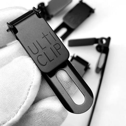 Ulticlip Hip Clip Knife Sheath - Stainless Steel Kydex Holster Clip for Secure Everyday Carry