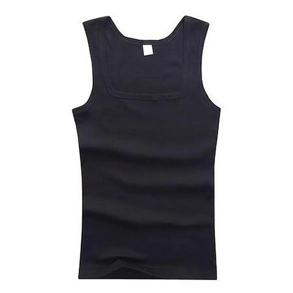 Summer Plus Size Cotton Tank Top for Men & Women – Black, White & Gray Fitness Muscle Vest Sleeveless Singlet Shirt