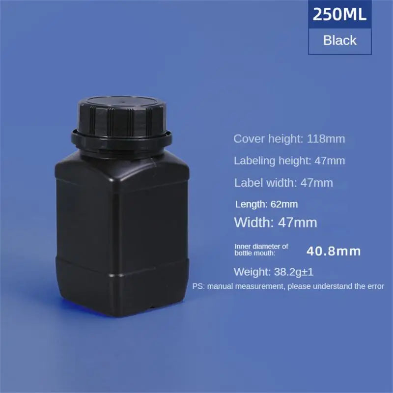 Empty Plastic Bottles 250ML/500ML/1L — HDPE Liquid, Cosmetic, Food & Chemical Storage Containers