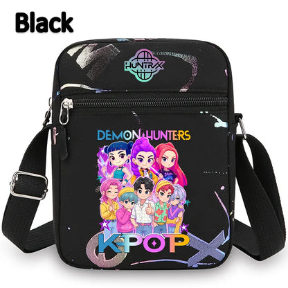 K-Pop Demon Hunters Crossbody Phone Bag – HUNTRX Rumi Huntrix Coin Wallet Shoulder Purse