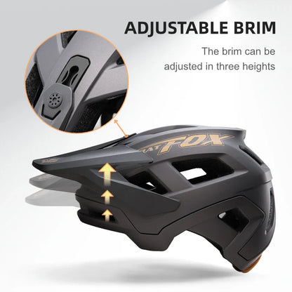 BATFOX Mountain Bike Cycling Helmet for Men – Lightweight MTB Bicycle Safety Helmet for Road & Trail Riding