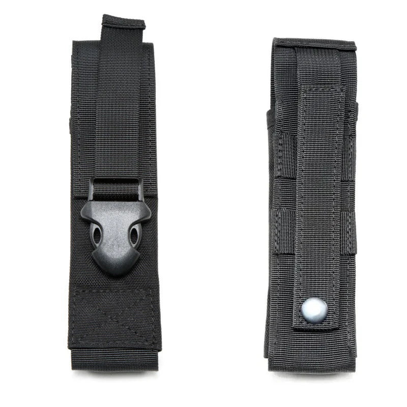 Tactical MOLLE EDC Waist Bag – Outdoor Flashlight & Tool Pouch for Camping, Hiking, Hunting & Field Use
